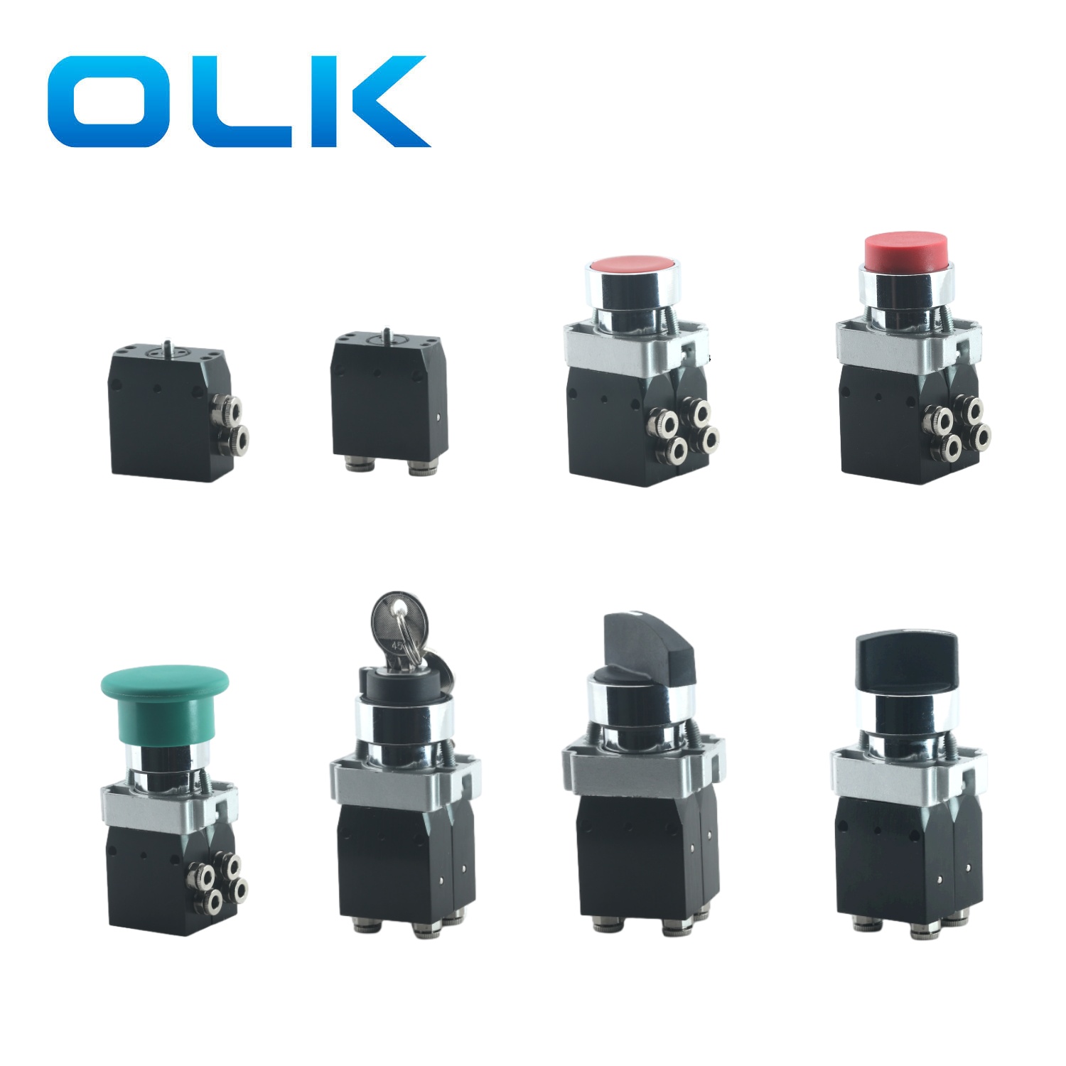 Injap butang tekan mikro 3 Way 104 Series