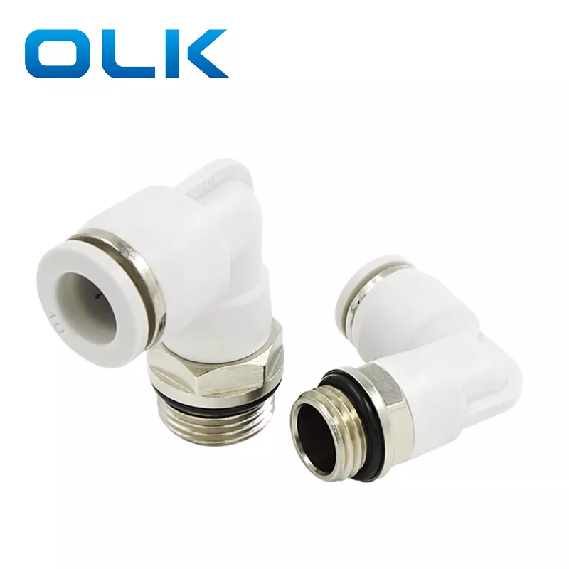 Pl-G Lelaki Siku Push dalam Fitting Tube